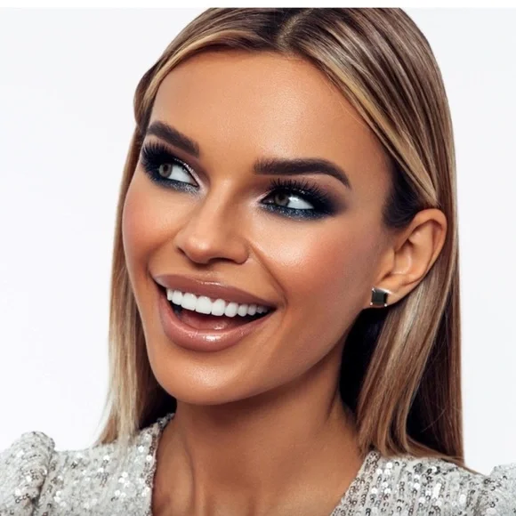 BNIB 18K white Gold Plated Sterling Silver Princess - Picture 3 of 6